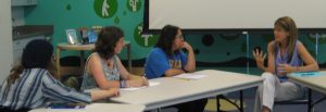 Teen Poetry class at the Santa Monica Library