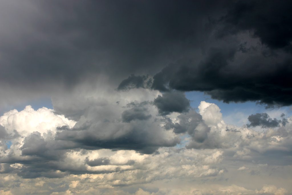 Storm clouds