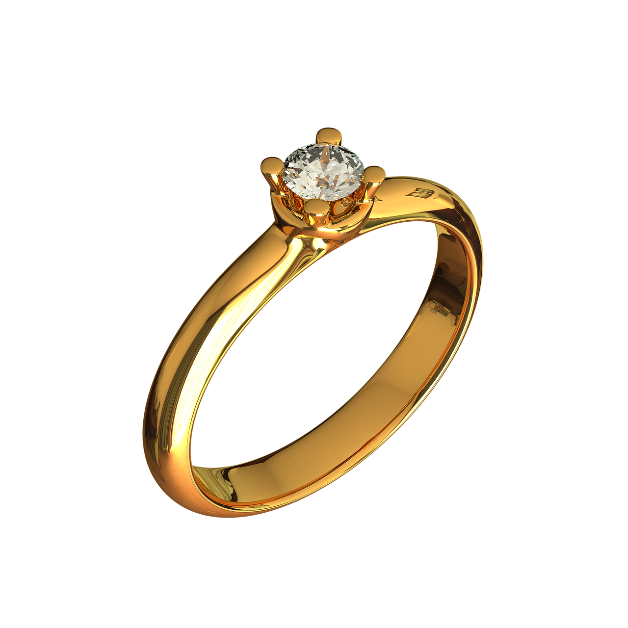 gold ring with eye, decoration, ring