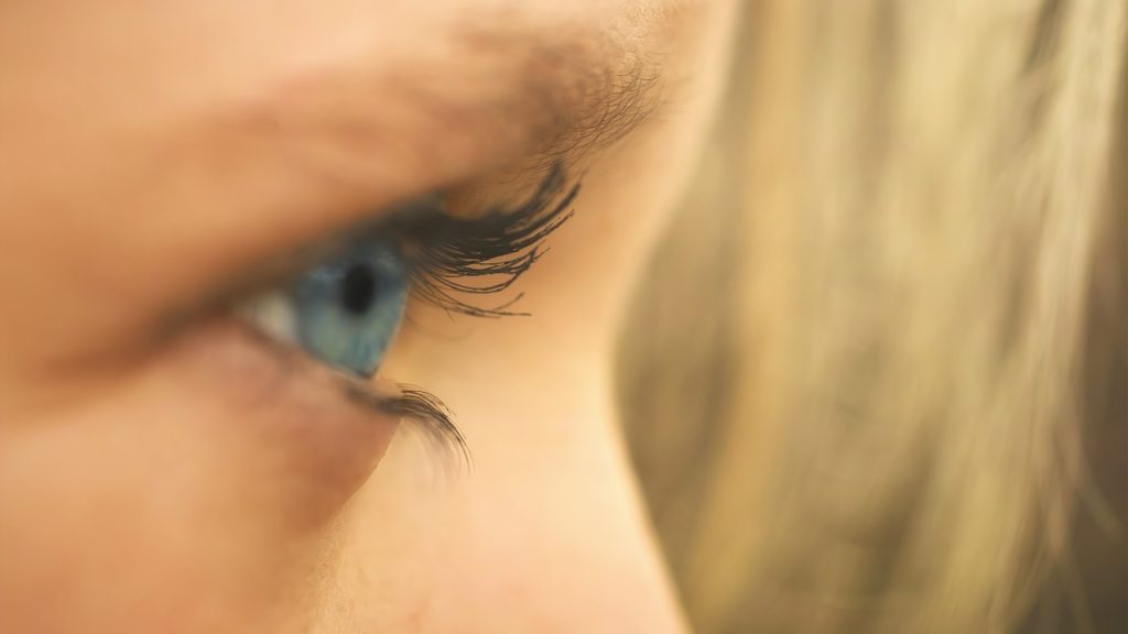 eye, girl, blue