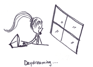 daydreaming